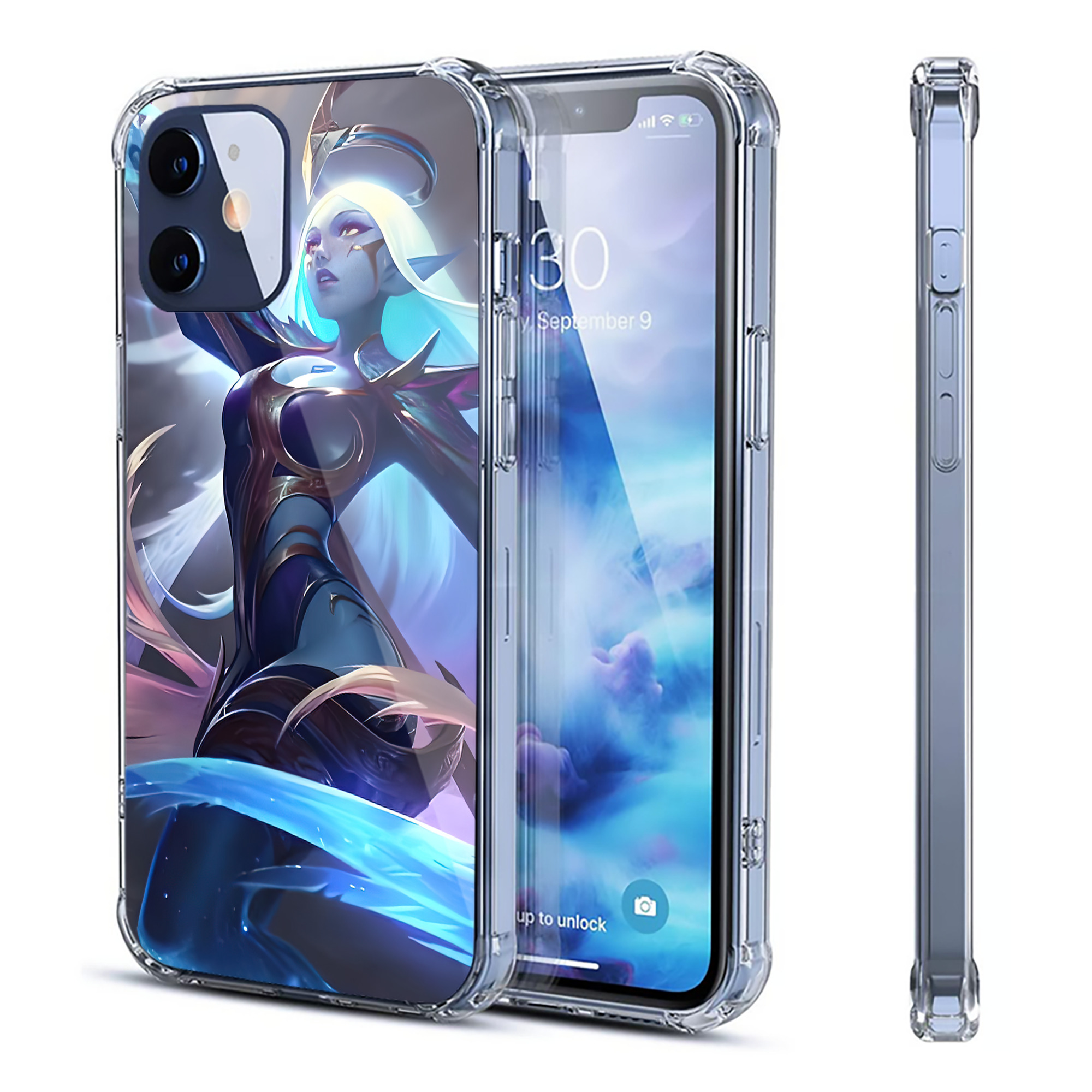 （画像用） リーグ・オブ・レジェンド League of Legends LOL 【iPhone 12シリーズ対応】透明スマホケース（クリアソフトケース）